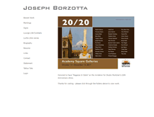 Tablet Screenshot of josephborzotta.com